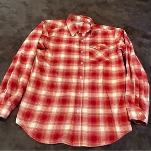 Mens Medium Columbia lightweight flannel.